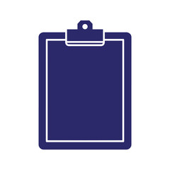 Blank clipboard icon