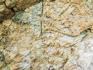 Rock texture background, stone marble brown nature abstract surface close up, grunge kitchen wall floor vintage tiles texture mountain architecture stage, empty template.