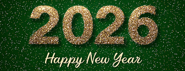 2026 happy new year, AI generated