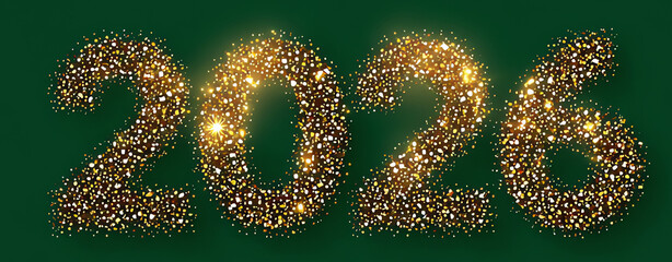 2026 happy new year, AI generated