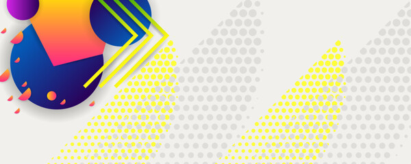 New color 2026 Dancing Cloud background with geometric elements, lines and dots for text, universal design, banner concept