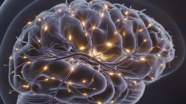 3D Medical Visualization of the Human Brain with Neural Network Activity