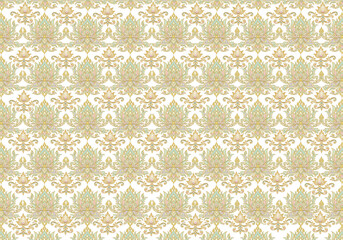 Authentic Thai Fabric Pattern – Traditional Elegance