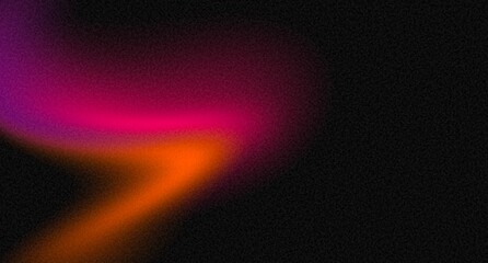 Light trail vibrant abstract line neon wave glowing and on black background Ideal for digital art, wallpapers, or futuristic designs.