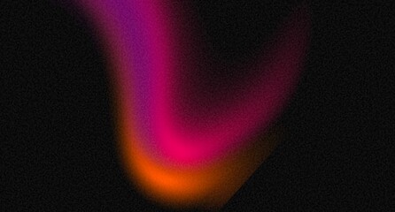 Light trail vibrant abstract line neon wave glowing and on black background Ideal for digital art, wallpapers, or futuristic designs.