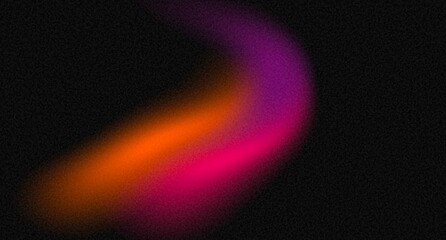 Light trail vibrant abstract line neon wave glowing and on black background Ideal for digital art, wallpapers, or futuristic designs.