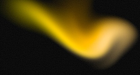 Yellow Light trail vibrant abstract line neon wave glowing and on black background Ideal for digital art, wallpapers, or futuristic designs.