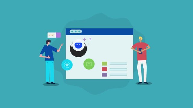 AI digital marketing agency, team of marketing people leveraging AI assistant to structure content, brand  promotion strategy  and scale outcome of ad campaign.
