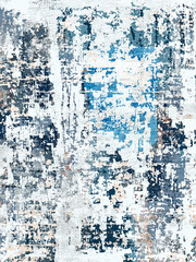 Grungy abstract surface background featuring expressive, thick, brush strokes and layered colors. Perfect for high-resolution wall murals, print projects, and contemporary d&eacute;cor. Hand-drawn texture.