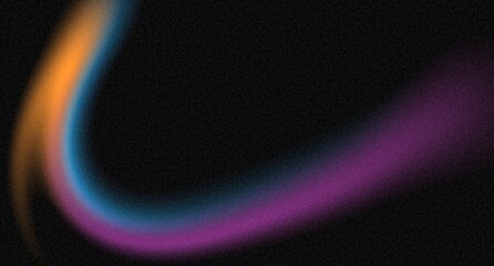 Light trail vibrant abstract line neon wave glowing and on black background Ideal for digital art, wallpapers, or futuristic designs.