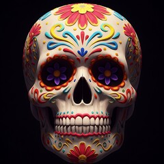 彩り骸骨の祝祭