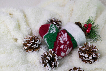 Christmas Concept, Snowflake Stocking Charm