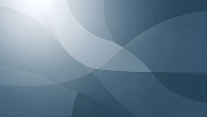 Abstract blue background with overlapping translucent circles