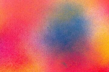 カラフルなスプレー塗料で塗った背景