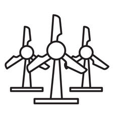 Eolic Turbine Icon