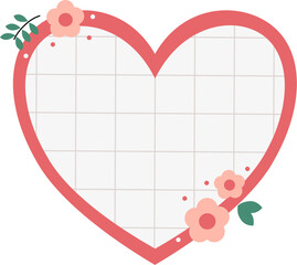 Colorful blank sticky notes with flower and leaves. Collection of colorful blank paper shapes, memo stickers, reminder labels, and message banners.