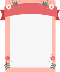 Colorful blank sticky notes with flower and leaves. Collection of colorful blank paper shapes, memo stickers, reminder labels, and message banners.