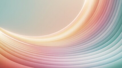 Vibrant multicolored gradient wave pattern background design