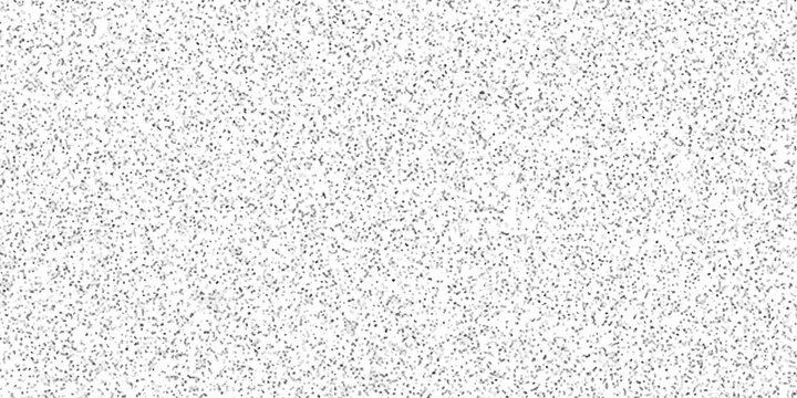 black and white paint on distressed overlay texture grass on ground vector. Terrazzo tiles mosaic pattern.