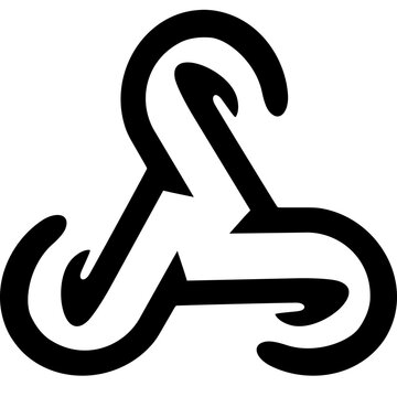 Webhook Trigger Icon: Event, Loop, and Automation Connector Symbol