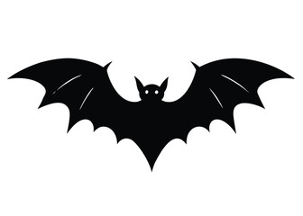 Fototapeta premium Silhouette of A Flying Bat