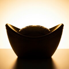 Golden Chinese Ingot: Symbol of Wealth and Prosperity