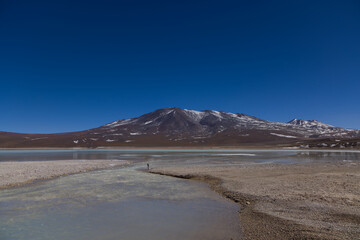 The Green Lagoon in Bolivia