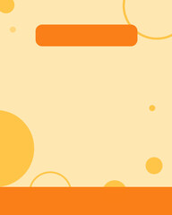 orange background template