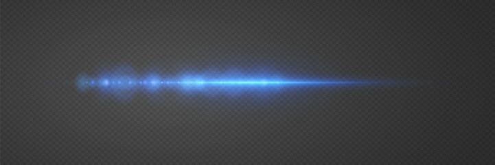 Glowing energy of light and rays. On a transparent background.