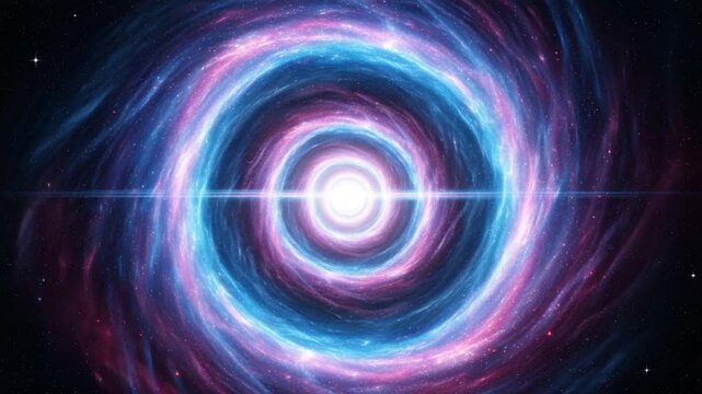Celestial Vortex: A mesmerizing cosmic vortex, swirls of vibrant hues, evoking the infinite mystery and majesty of the universe. 