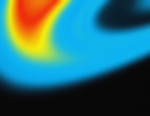 Smooth Abstract Color Flow Background with Neon Gradient Effect