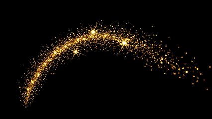 golden christmas lights © Mamun