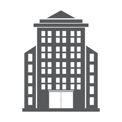 office building icon vector illustration