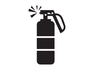 Fire extinguisher vector illustration.