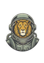 UN LEONE ASTRONAUTA 