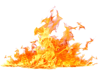 Dynamic fire flame splash with realistic motion and glowing orange tones. Ideal for dramatic compositions, fantasy artwork, energy concepts, and visual effects.