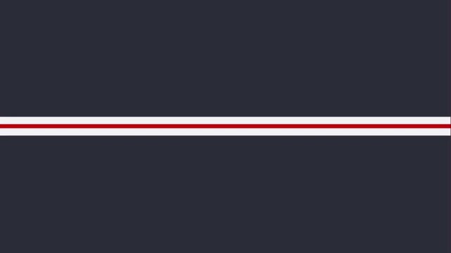Colourful swipe bars transition scene change animation set. Alpha channel