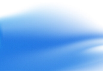 Grainy luminous soft blue blur gradient cloud on black background