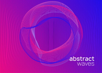 Sound Event. Violet Dance Poster. Night Club Flyer. Pink Techno Magazine. Soundwave Beat Illustration. Electro Invite. Party Concert Template. Green Sound Event