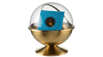 Antique sunshine duration recorder