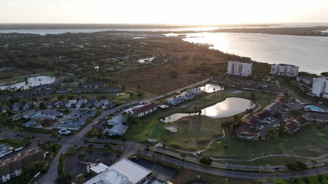 Palmetto, Florida and Tampa Bay coastal community of Terra Ceia and the bay