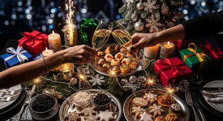 A New Year's corporate party is a significant event for many companies, offering a chance to bring the team together and create a festive atmosphere over a deli