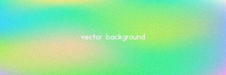 Noise Gradient Background. Abstract Grainy Bg In Pink, Purple And Blue Colors. Iridescent Hologram. Pearlescent Holographic Texture With Rainbow Foil. Dust Overlay On Aesthetic Summer Wall