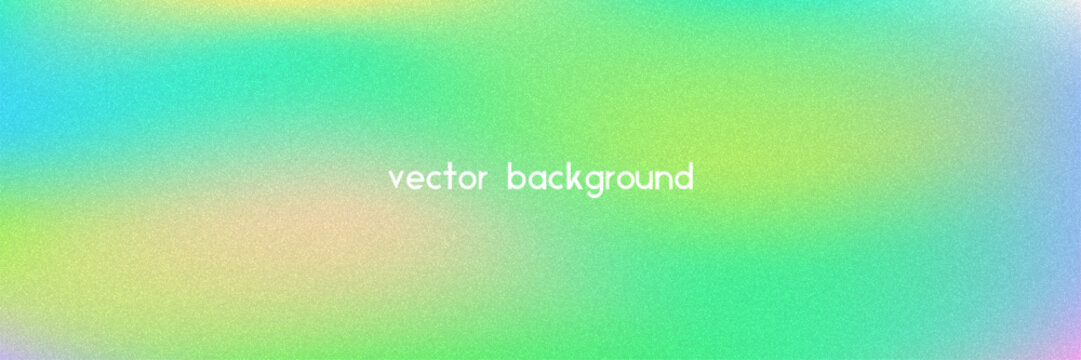 Noise Gradient Background. Abstract Grainy Bg In Pink, Purple And Blue Colors. Iridescent Hologram. Pearlescent Holographic Texture With Rainbow Foil. Dust Overlay On Aesthetic Summer Wall