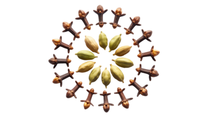 Cloves and Cardamom Pods