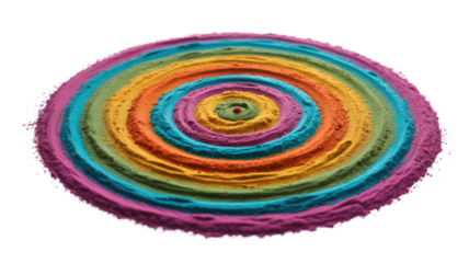 Colorful Powder Mandala