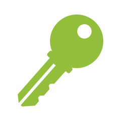 Green key icon