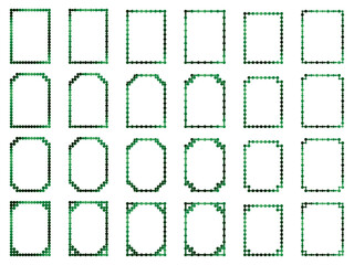 丸、四角角F2、17緑