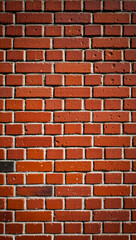 Obraz premium High-Detail Red Brick Wall Texture