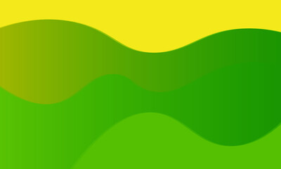 Fototapeta premium Abstract green wave background. Fluid shapes composition. geometric shapes background for flyer, poster, brochure, cover,eps 10